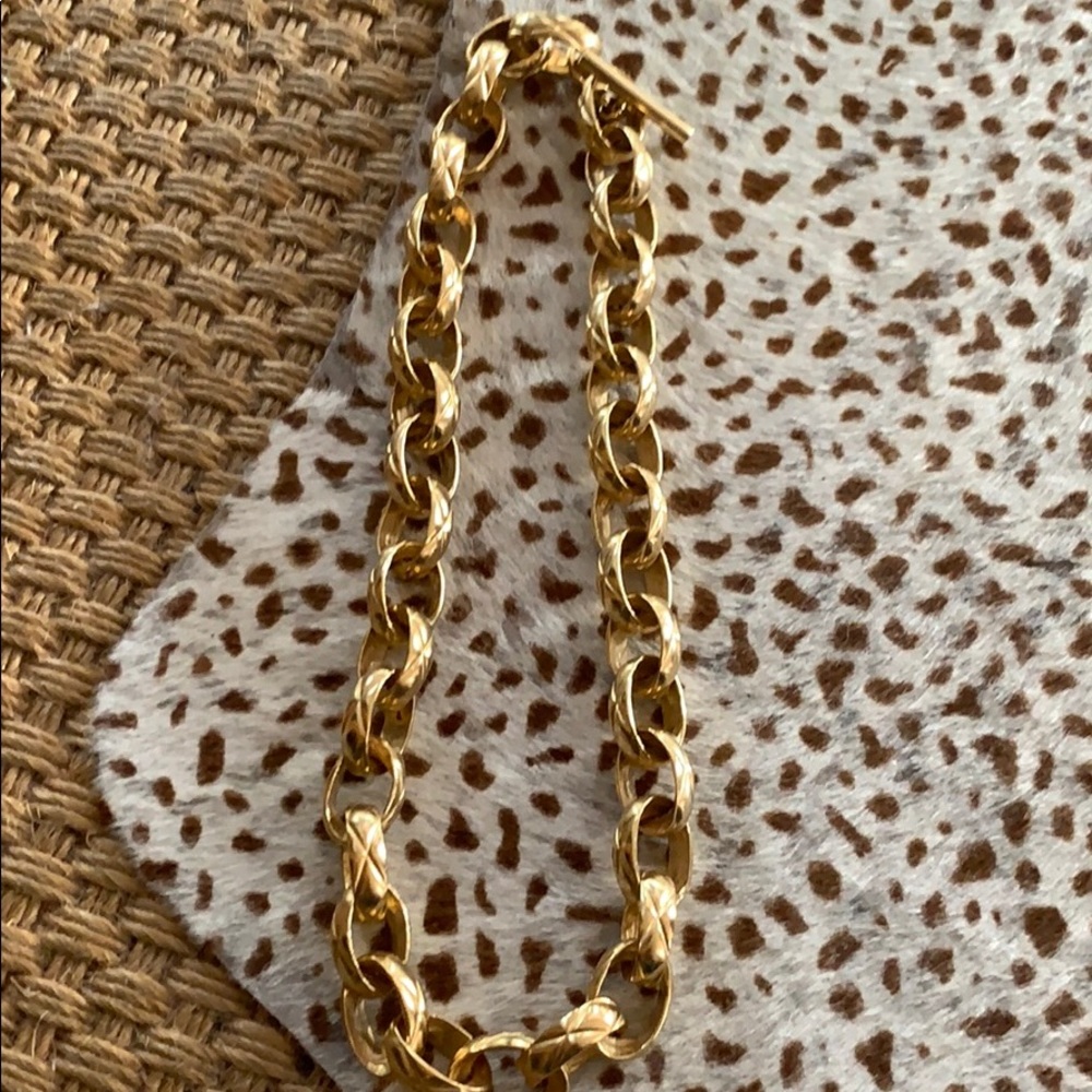Gold necklace